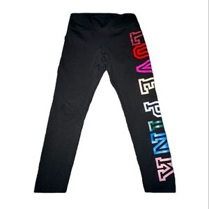 Victoria's Secret Color Logo Leggings